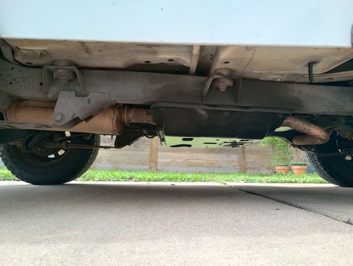 1995 Jeep Wrangler Passenger Undercarriage